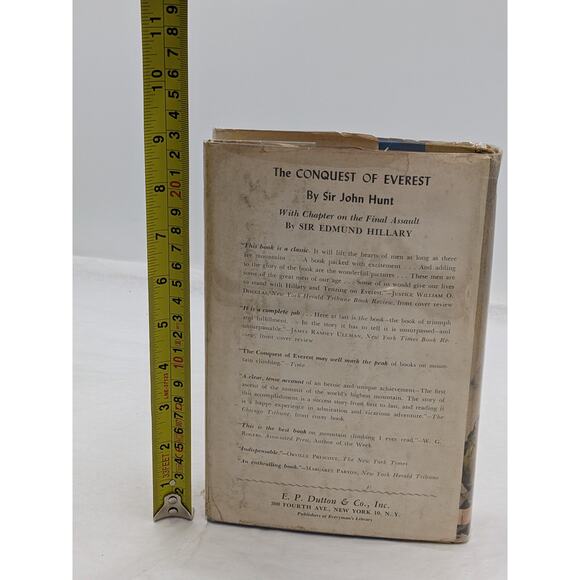 Conquest Of Everest By John Hunt Second Printing British Expedition Vintage 1954 - Picture 15 of 16
